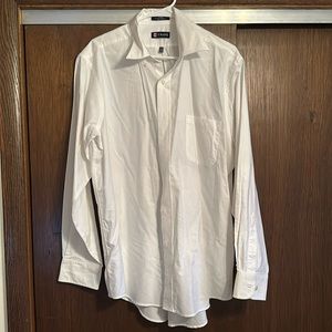 Men’s white button-down lightly used condition